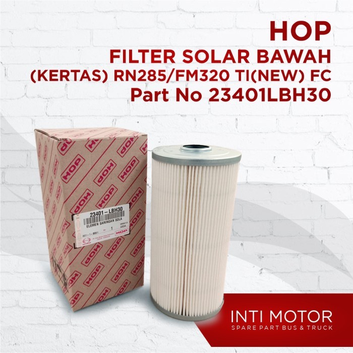 HOP - FILTER SOLAR BAWAH - 23401LBH30 - HINO RN285 FM320 TI NEW FC