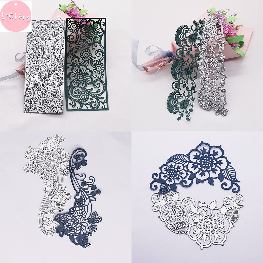 

Lace For Crafts Cutting Dies Flowers Metal Cut Die Scrapbook Cutting Knife Scrapbooking Dies Sale Templates Stencil Crafts Diy