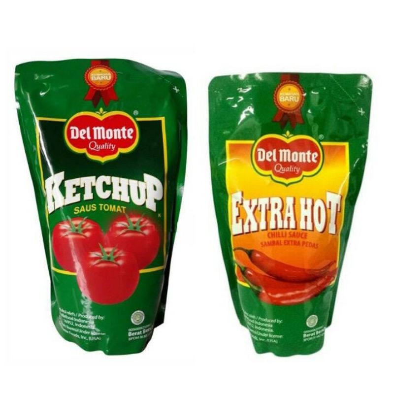 

DELMONTE SAUCE /DELMONTE TOMATO SAUCE & DELMONTE EXTRA HOT SAUCE 1kG - ARM
