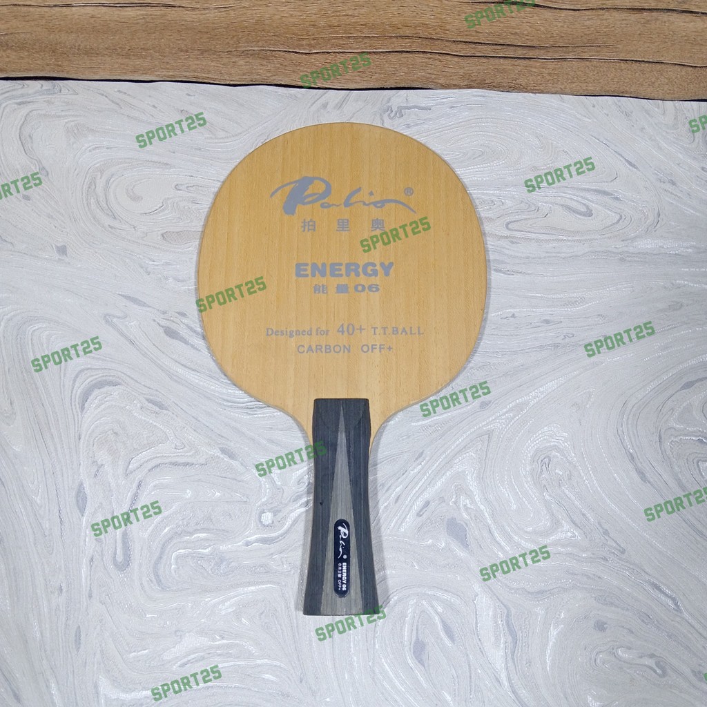 Kayu / Blade Pingpong Palio Energy 06 Carbon ORIGINAL