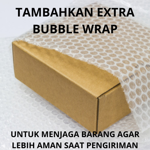

EXTRA BUBBLE WRAP - Pelindung Barang Aman Saat Dikirim