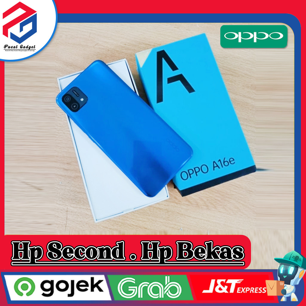 Oppo A16E | A16K Ram 3/32GB | Ram 4/64GB Second Grade A