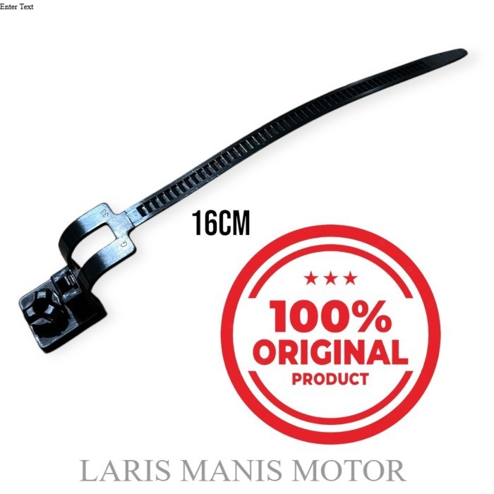 TALI TIES TIS INSULOCK KABEL KE BODI MOTOR MOBIL PENGIKAT KABEL PANJANG 16cm Body Besar