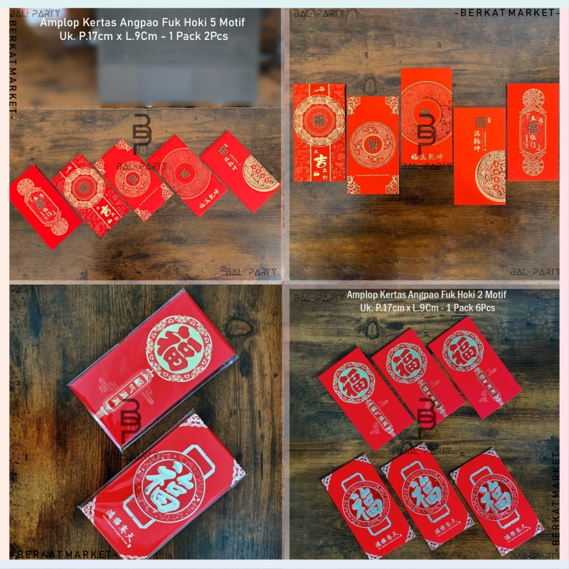 

Angpao Sangjit & Pernikahan Premium Fuk Hoki - Amplop Jumbo Merah Gold untuk Wedding & Imlek 2025