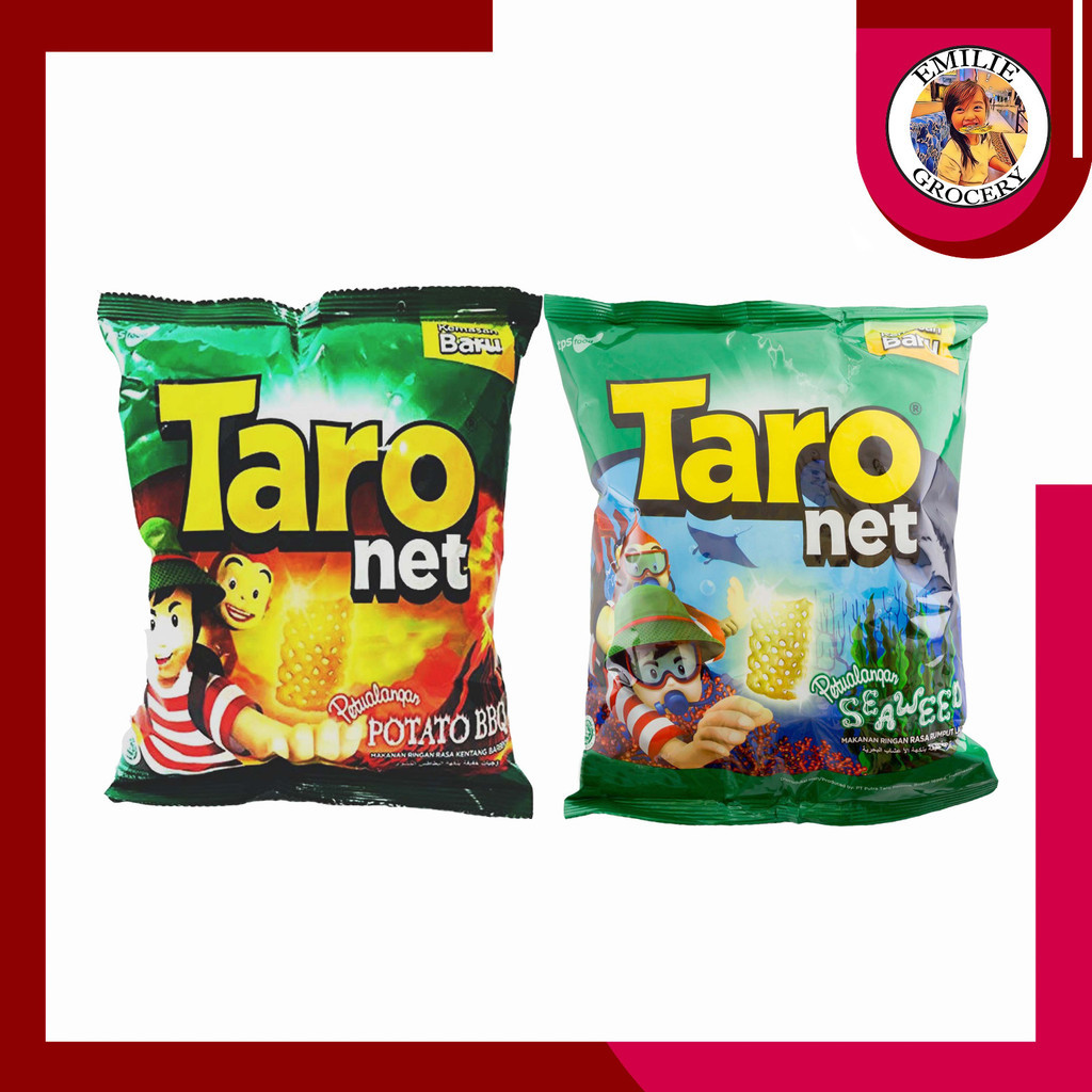 

Taro Net Snack Seaweed Potato BBQ Barbeque 65gram 65 gram