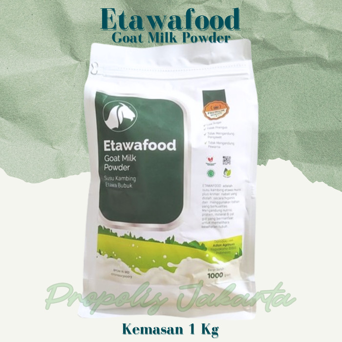 

TP Susu Kambing Etawa Goat Milk Powder 1 kg | Susu Kambing Etawa Bubuk 1000 gr Asli Original