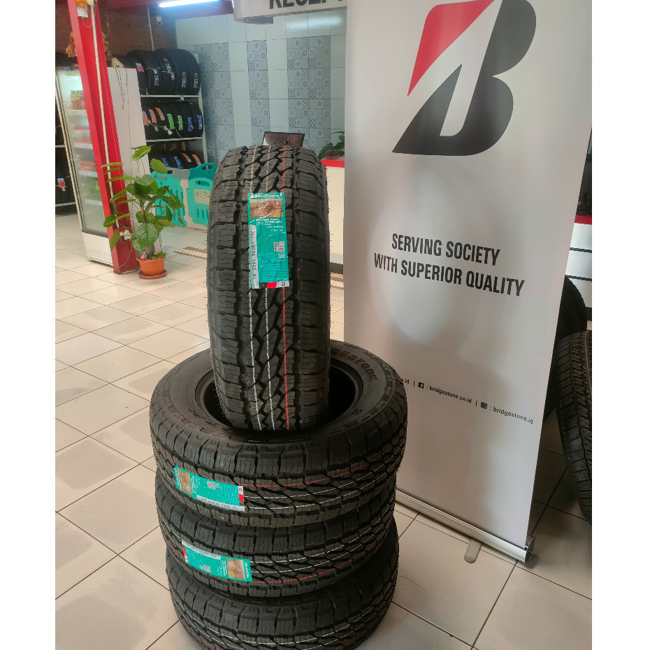 Bridgestone Dueler AT002 Ukuran 265/60 R18 - Ban Mobil Pajero Fortuner Hillux Terano Strada Ranger