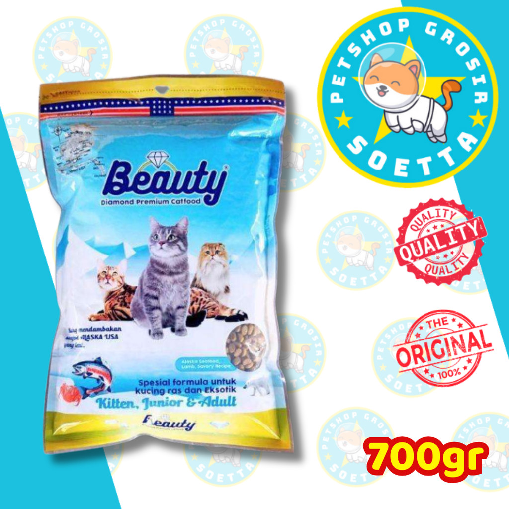 Beauty Diamond Cat food Spesial Urinary 700gr Untuk Kitten & Adult