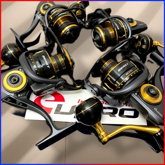 EUPRO BEAST 3 3000-4000-5000-6000 SW | REEL SPINNING GALATAMA & LAUT - BE3000