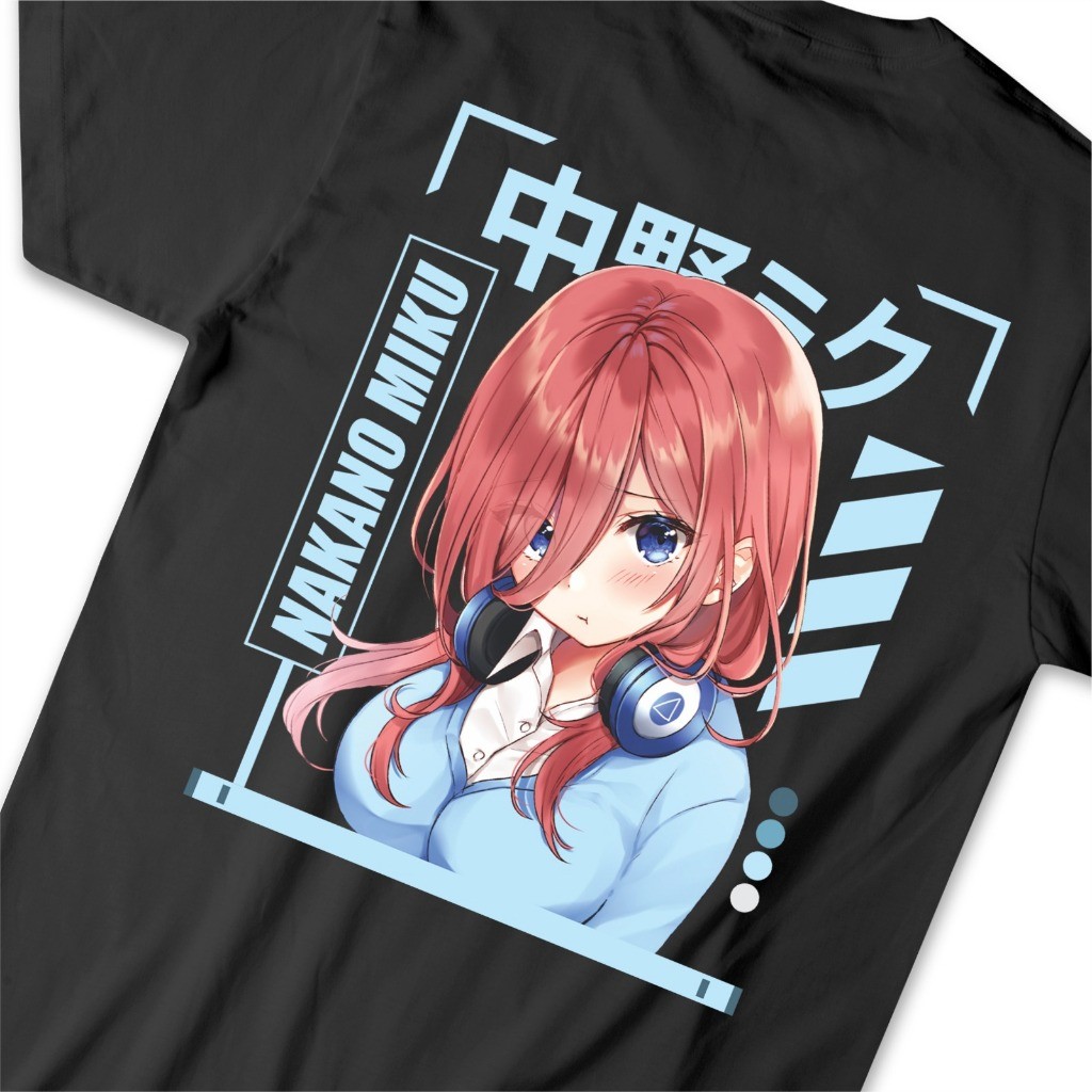 Kaos Anime Nakano Miku