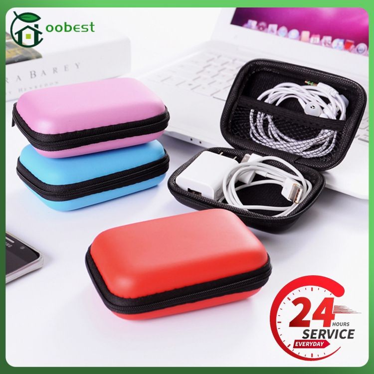 

Earphone Storage Bag Portable Mobile Phone Data Cable Charger Storage Box Earphone Waterproof Anti-pressure Cable Data Line Box