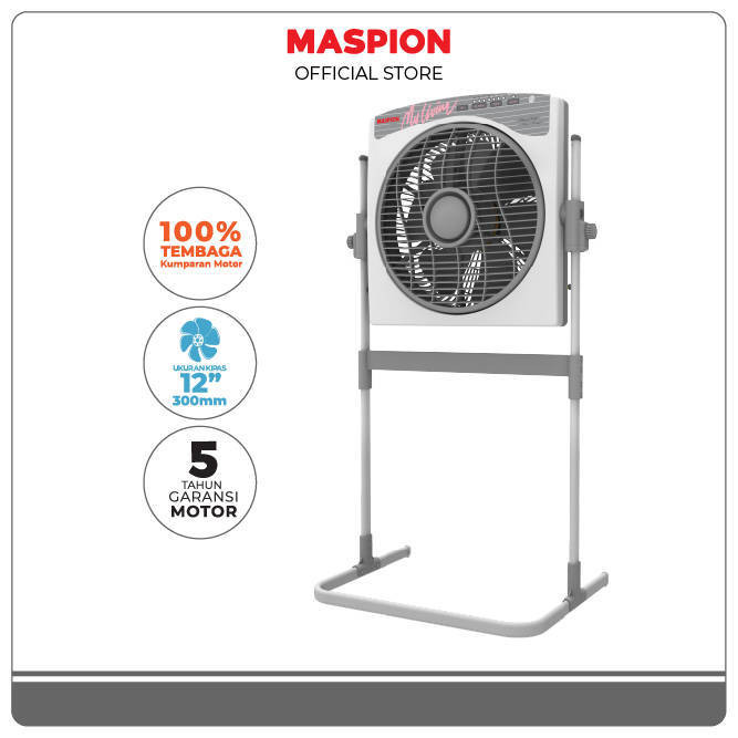 Maspion Kipas Angin Kotak Box Fan 12 Inch JF-2104 RC
