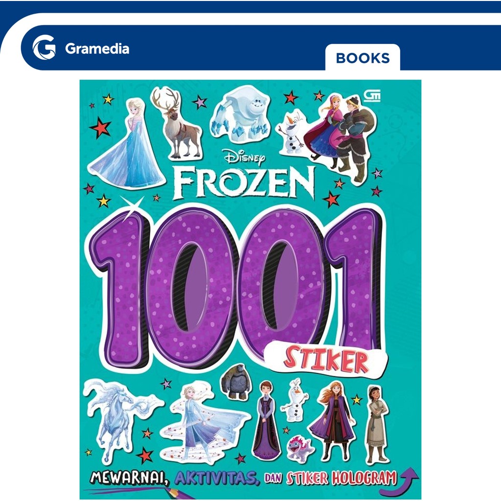 Buku Disney Frozen 1001 Stiker