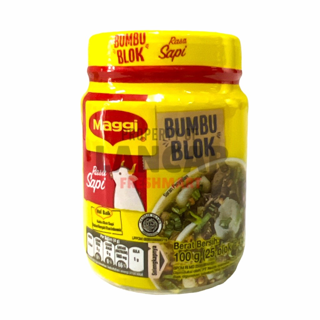 MAGGI BUMBU KALDU BLOK 100GR / MAGGI BUMBU BLOK 100GR