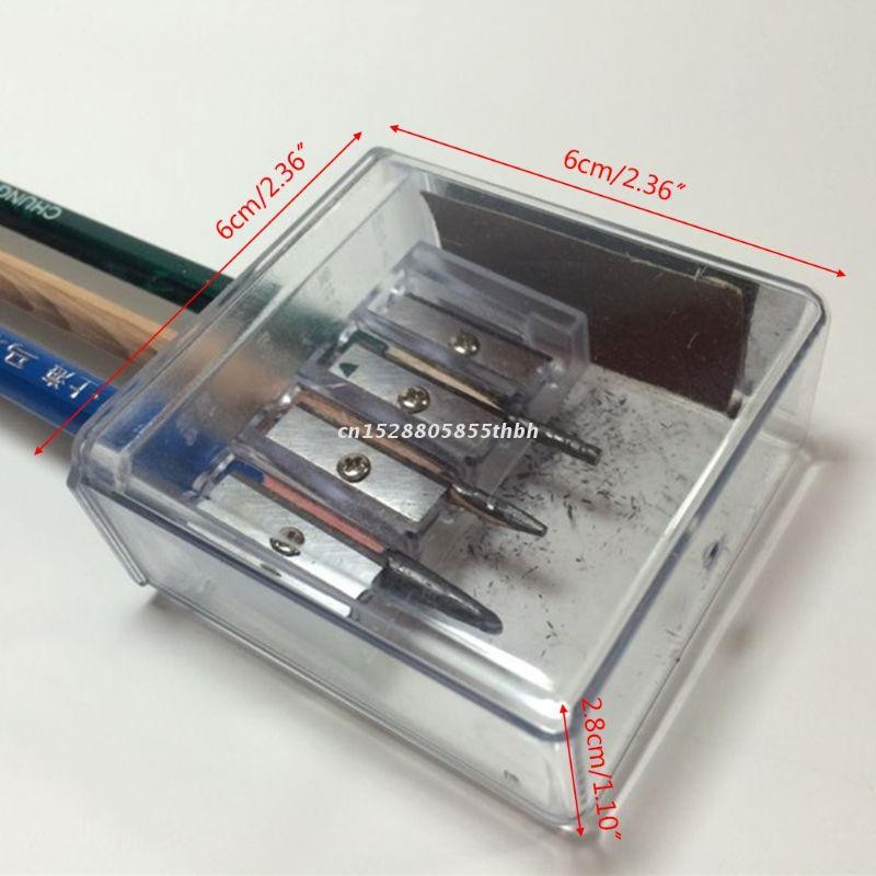 

Multifunctional 4 Holes Charcoal Pencil Sharpener Long Core Lead Drawing Art Manual Sketching Drawing Supplies
