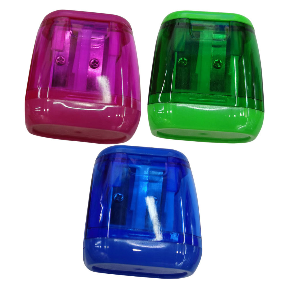 

3 Pcs Old Fashioned Manual Pencil Sharpener Student Color Sharpeners Carbon Steel Hand Held
