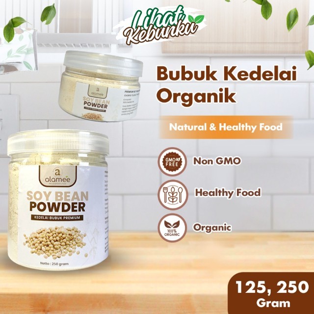 

ALAMEE Susu Kedelai Bubuk Soybean Milk Powder Murni Kacang Kedele Soy Bean LIHAT KEBUNKU