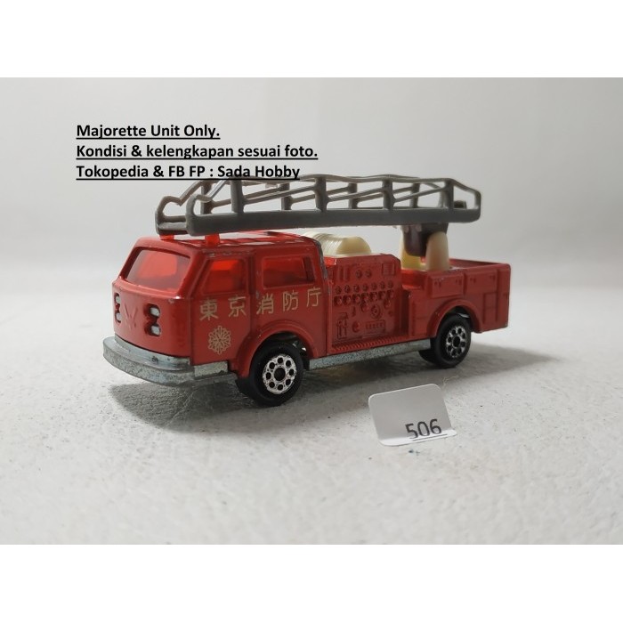 Majorette Pompier FDNY New York Extending Ladder Red Unit Only