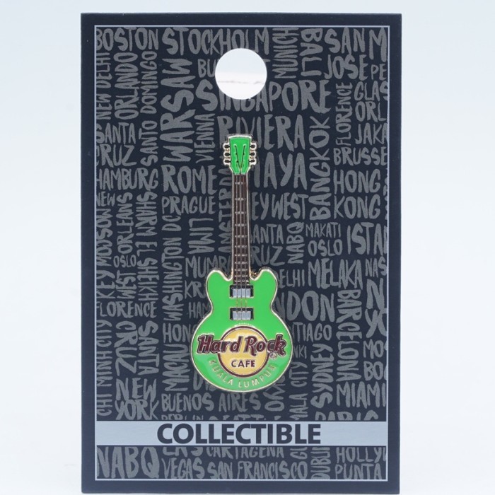 Hard Rock Cafe Pin Pins Kuala Lumpur Malaysia 3D Core Guitar Collectible Series Original Merchandise
