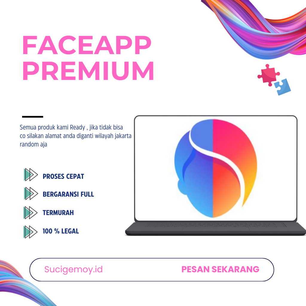 [ SCG ] FaceApp Premium Bergaransi