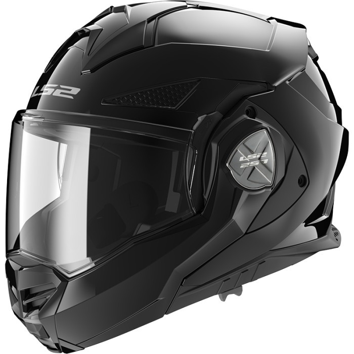 Helm LS2 TERBARU FF901 Advant X Solid Gloss Black Modular