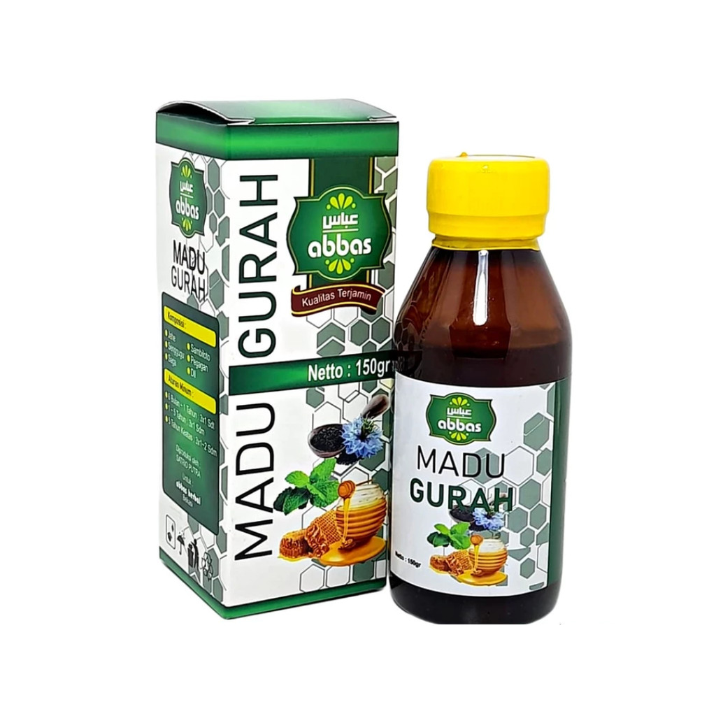 

Madu Gurah ABBAS Peluruh Dahak Herbal Alami Atasi Asma Bronkitis Flu Batuk Radang Tenggorokan 150gr