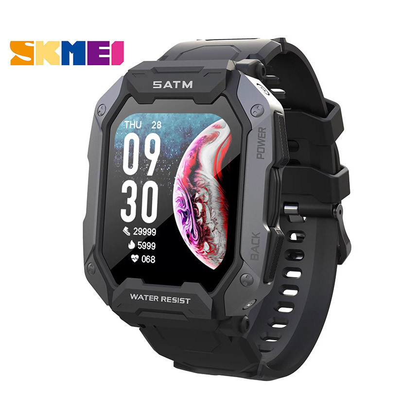 jam tangan Smartwatch Sport Fitness Tracker Heart Rate Waterproof - C20