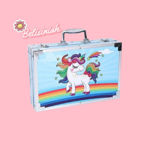 

[New Collection] Art Set Isi 145 Pcs Pensil Warna Set Anak Crayon Full Set Alat Lukis - PONY BLUE