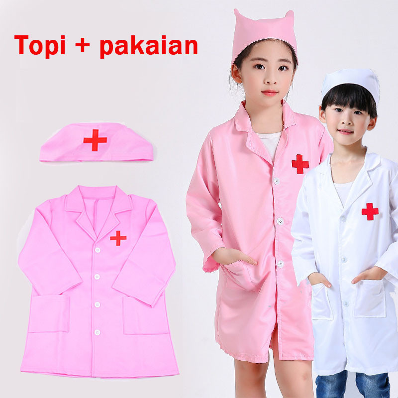 GAGALU Mainan Baju Dokter Anak / Baju dokter-dokteran untuk anak bermain medical dokter
