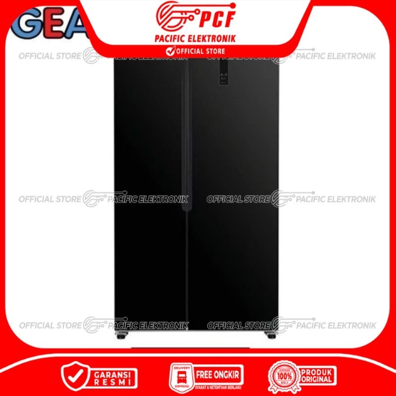 PROMO SPESIAL Kulkas Side By Side GEA 2 Pintu 472Liter G2D-472R / 472R / GEA 472