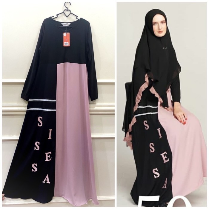 READY sisesa sale DRESS hidaiyah GAMIS AJA ORIGINAL