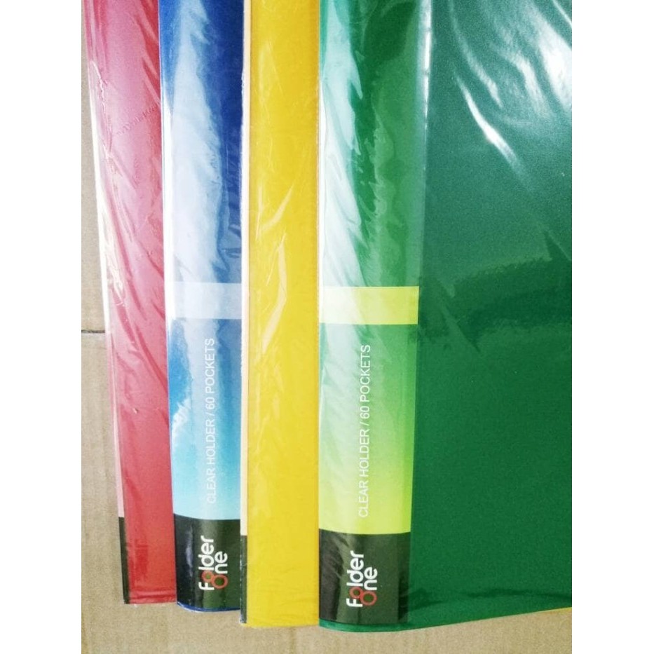 

Clear Holder 60 Lembar Folio F4 Folder One / Map Document Plastik