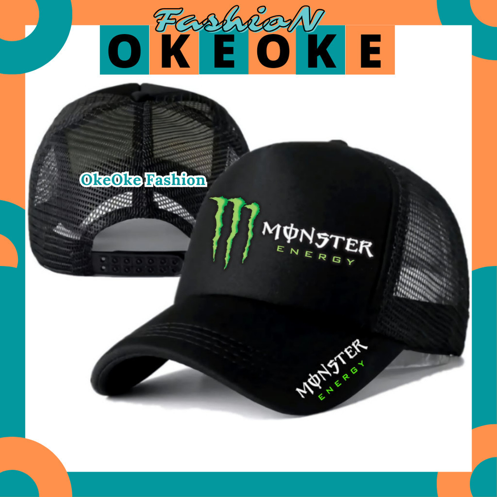 OkeOke Fashion Topi Trucker SPONSOR MOTO GP - Topi Distro SPONSOR MOTO GP Logo - Topi SPONSOR MOTO G