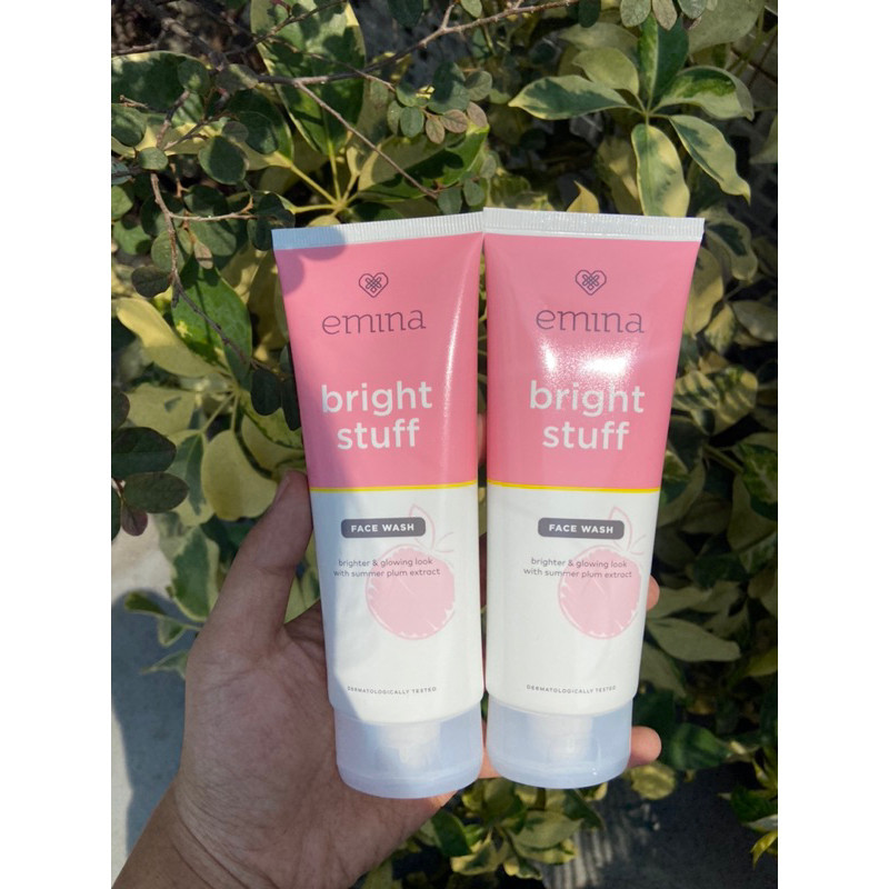 Emina Bright Stuff Facial Wash | sabun cuci muka emina