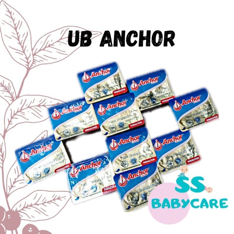 

Anchor Unsalted Salted Butter Minidish 7gr x 10cup / Butter MPASI Bayi / BB Booster Anti GTM MPASI / Lemak Tambahan MPASI