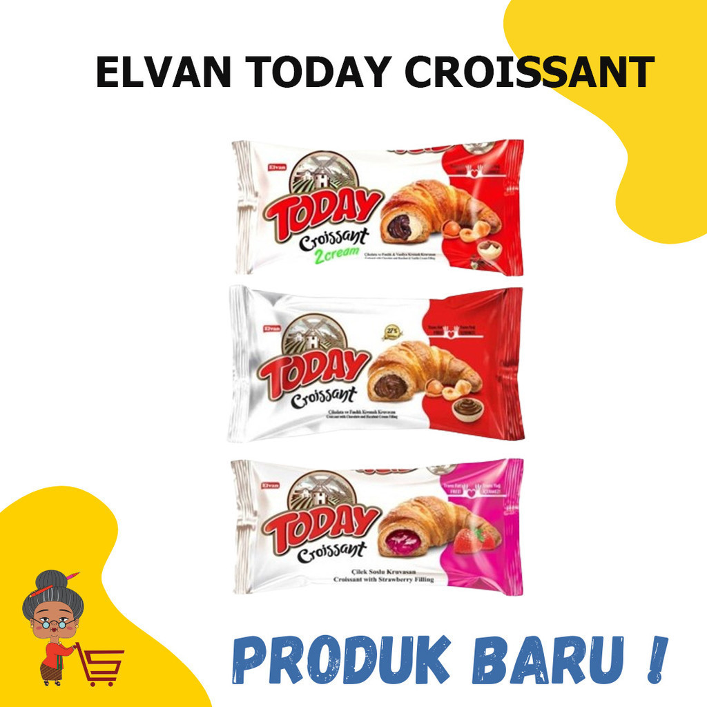 

TODAY CROISSANT 40GR / ELVAN CROISSANT / BELI 1 GRATIS 1 TODAY CROISSANT / TODAY CROISSANT