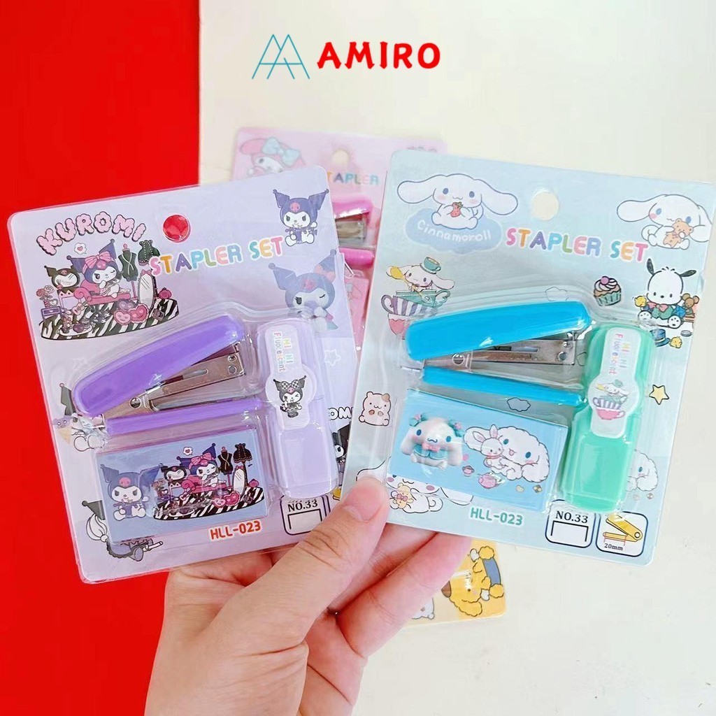 

Stapler Staples Stabilo Set Mini Set Staples + isi Mini Set + Stabilo Set / Stapler Isi Stabilo mini Karakter Unicorn Dino Kelinci Lucu