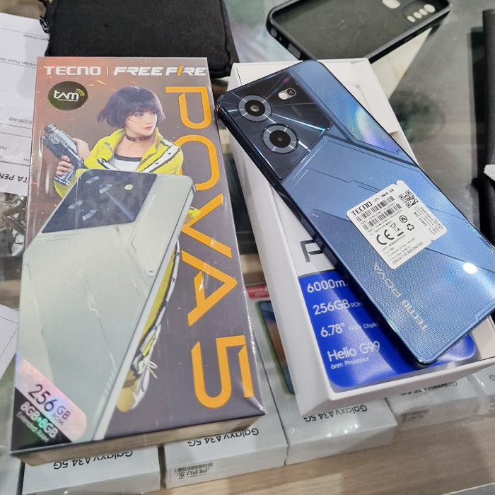 Tecno Pova 5 Ram 8 Rom 256GB ( Second )