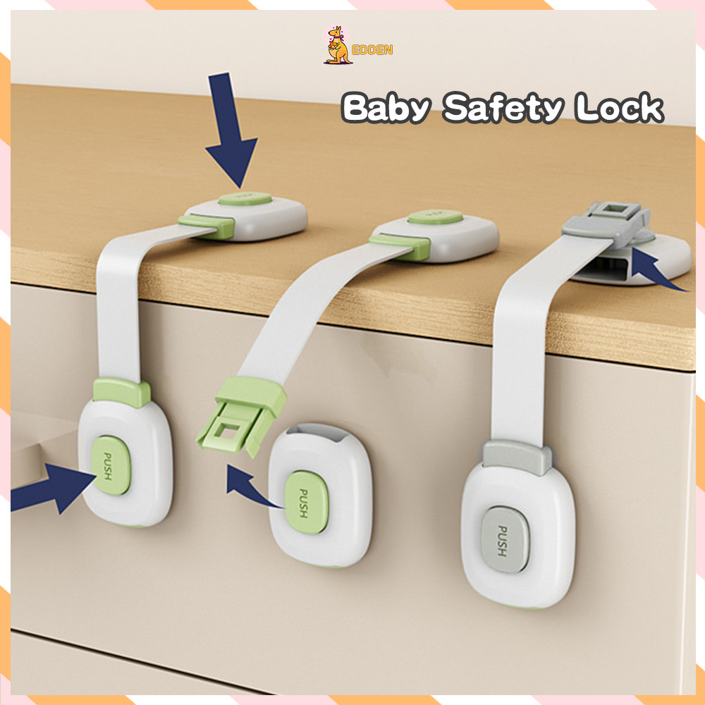 Edden Kunci Pengaman Kulkas  Baby Safety Lock  Awet Tahan Lama