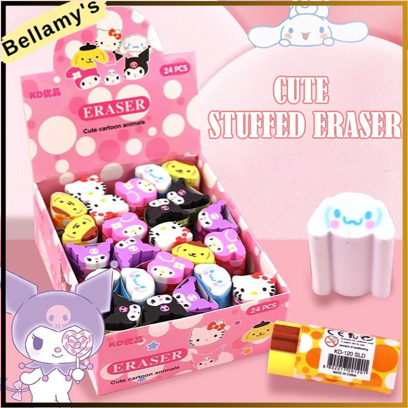 

COD ❤️Penghapus Strip Kreatif Penghapus Kartun Sanrio Penghapus Alat Tulis Siswa Lucu