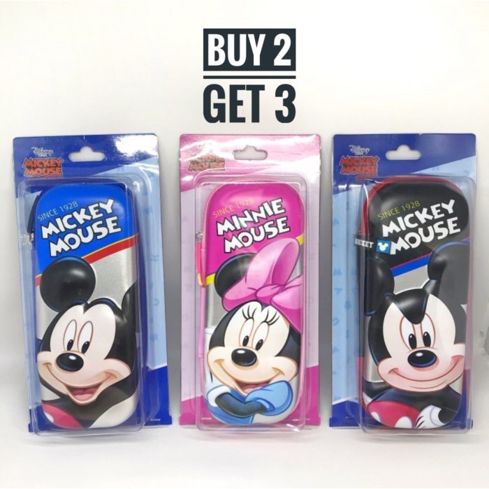 

Kotak Pensil EVA mickey minnie disney 3D