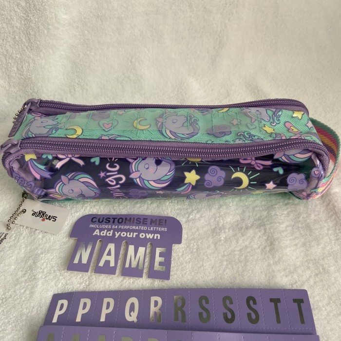 

Tempat Pensil Lipat Canvas Size 22x6x10cm / Alat Tulis Stationery Set - Unicorn Dream