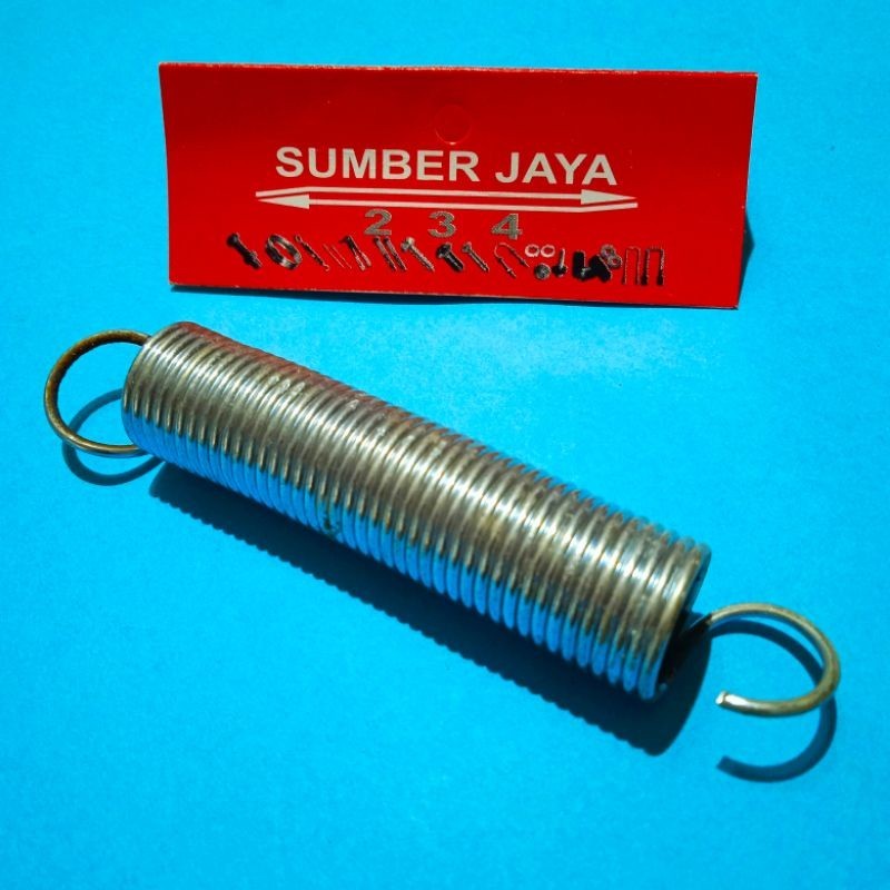 Per Tarik Panjang 100 MM Diameter Kawat 2 MM Pir Pegas Spring Peer Lentur 12 X 16 X 2 TERMURAH