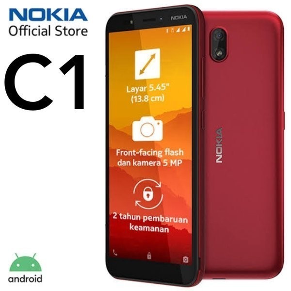 Nokia C1 Garansi Resmi Hp Android Murah