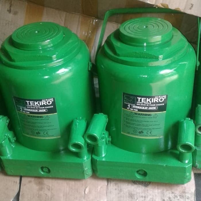 TEKIRO dongkrak botol 100 ton / dongkrak mobil hydraulic