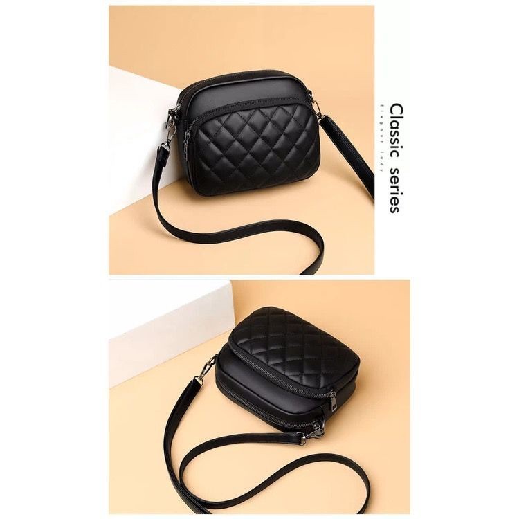 ❣️Promo❣️ TAS SELEMPANG WANITA KECIL BORDIR MINI RESLETING DUA BAHAN CHIBAO MINI KECIL | TAS SELEMPA