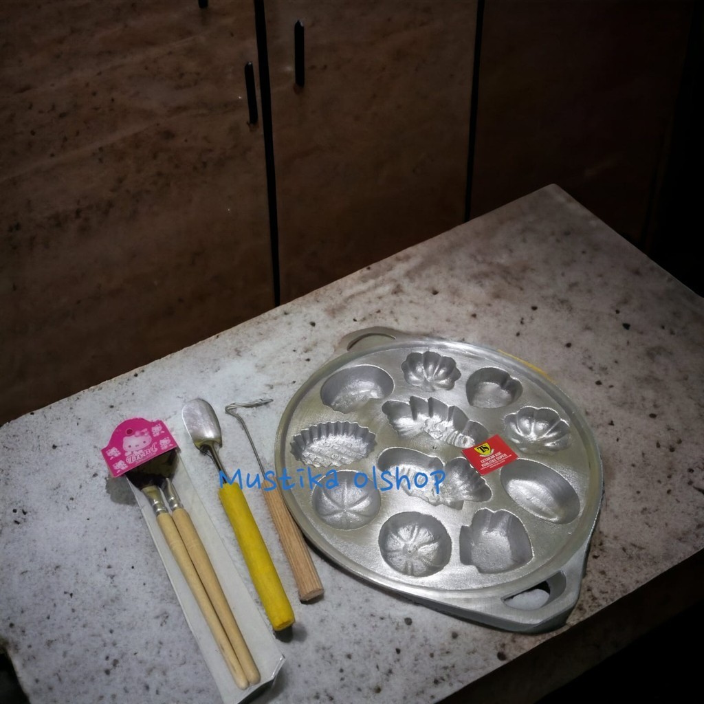 cetakan kue cubit 11 lubang / wazan kue cubit karakter - OneHomeIndustri