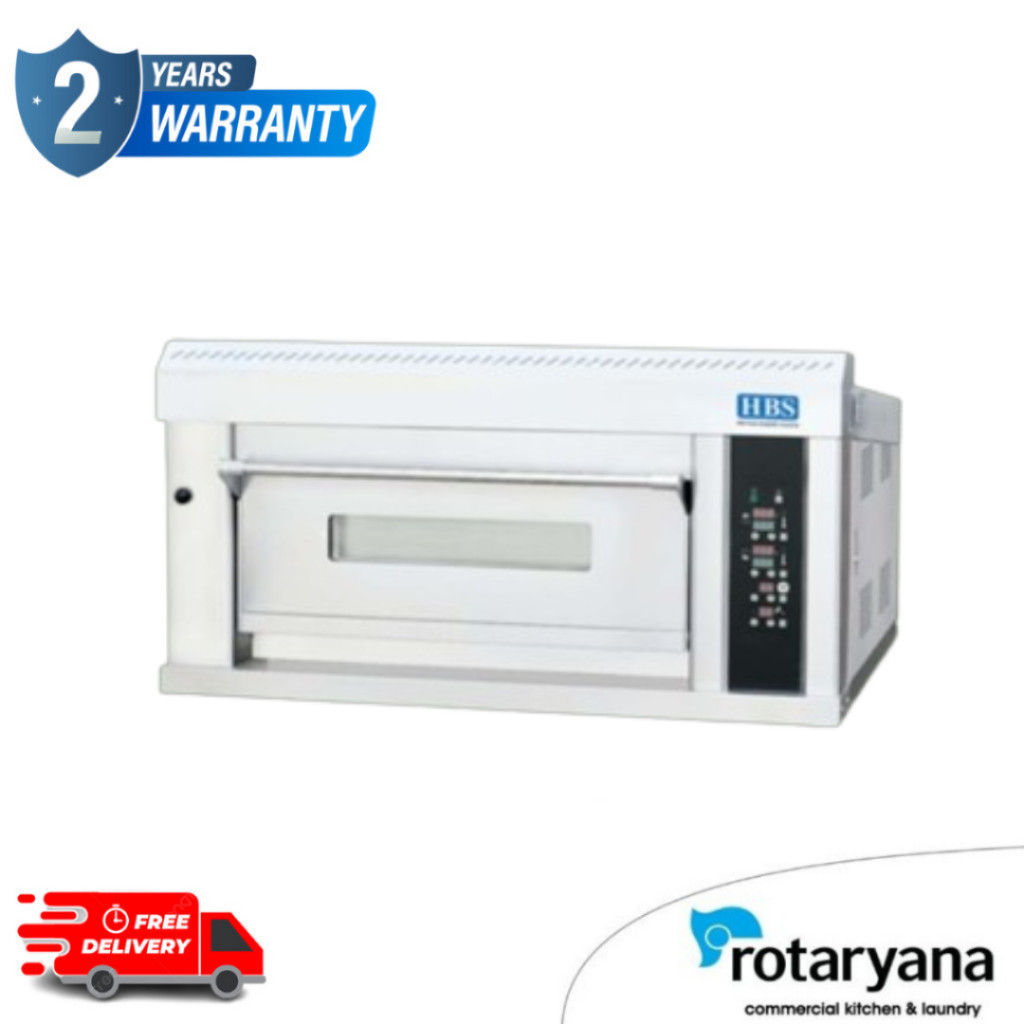 Oven Deck Listrik 4 Tray 1 Deck Oven listrik Model HBS HM-601