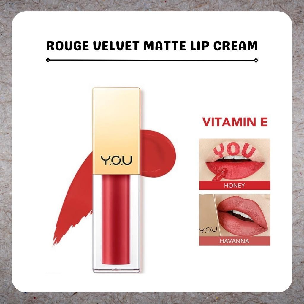 You Rouge Velvet Matte Lip Cream