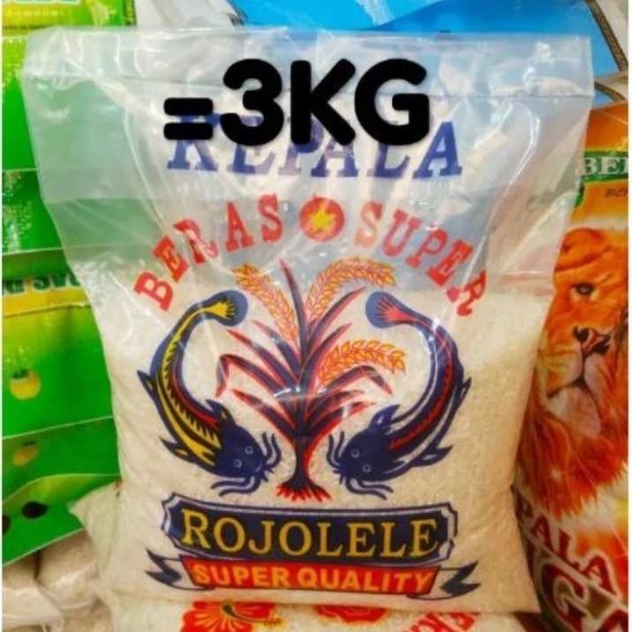 

LK4649~ sukron_86 BERAS SUPER QUALITY CAP ROJOLELE 3Kg.